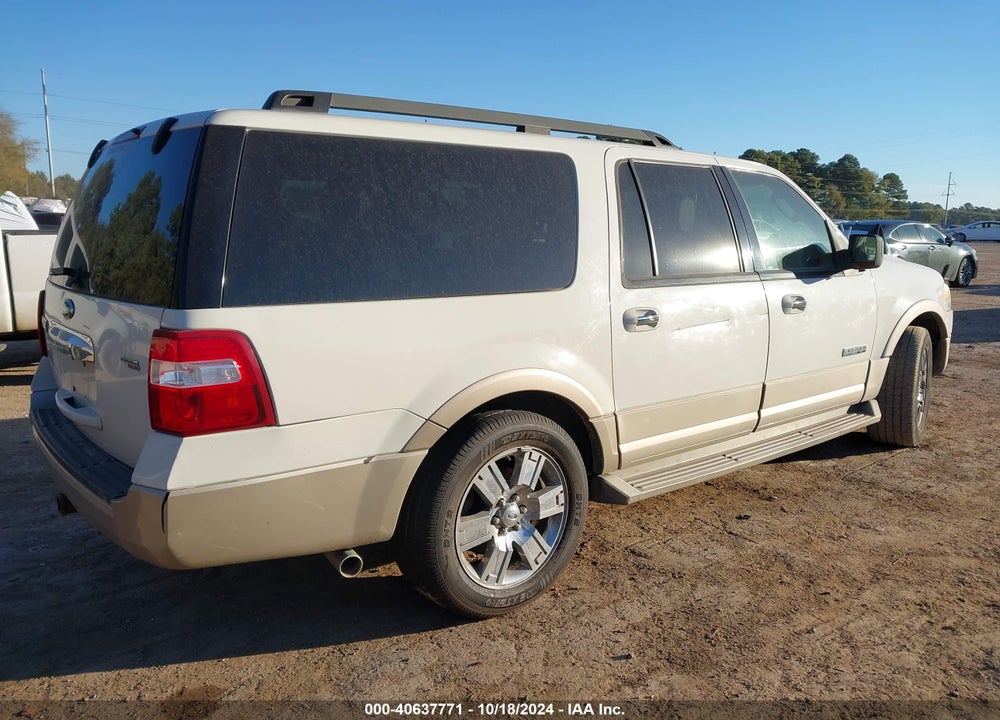 2008 FORD EXPEDITION EL EDDIE BAUER/KING RANCH VIN: 1FMFK17578LA09991
