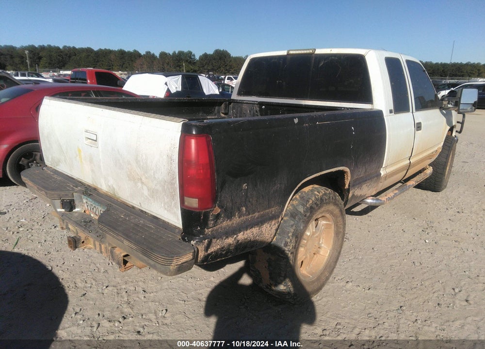 1997 CHEVROLET K1500 FLEETSIDE VIN: 2GCEK19R9V1130135