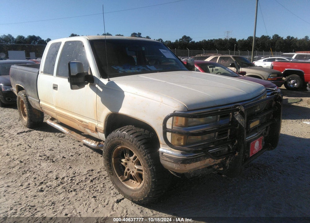 1997 CHEVROLET K1500 FLEETSIDE VIN: 2GCEK19R9V1130135