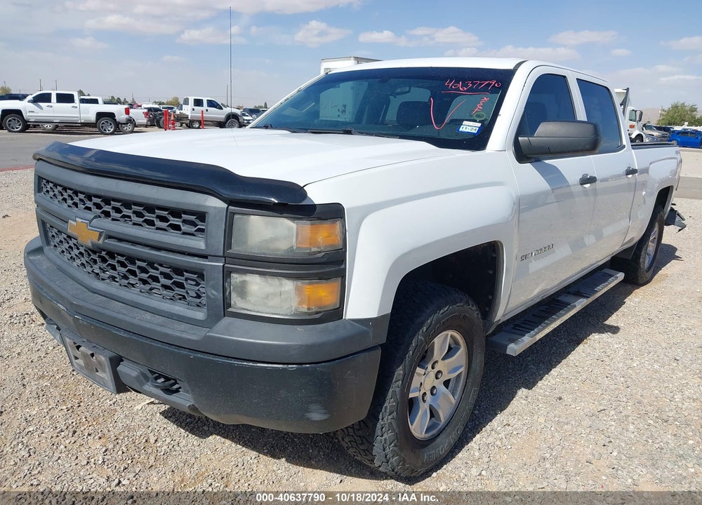 2014 CHEVROLET SILVERADO 1500 WORK TRUCK 1WT VIN: 3GCUKPEC6EG358830
