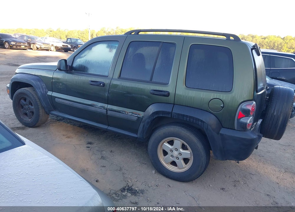2007 JEEP LIBERTY SPORT VIN: 1J4GK48K17W578258