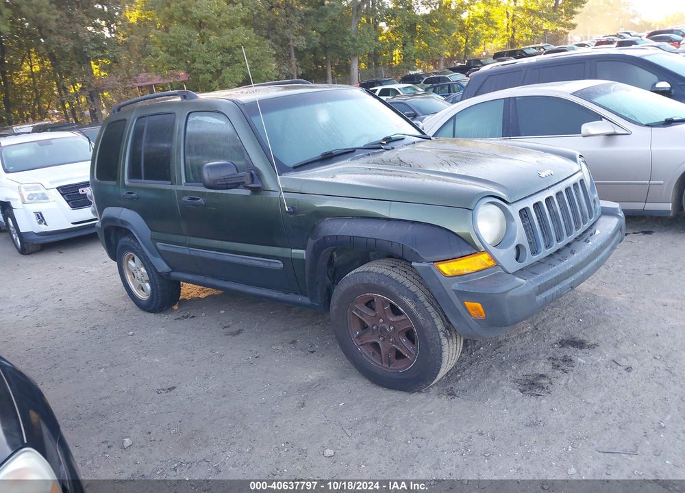 2007 JEEP LIBERTY SPORT VIN: 1J4GK48K17W578258