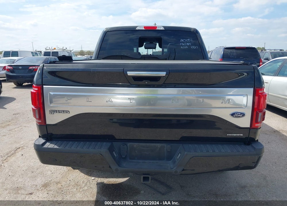 2015 FORD F-150 PLATINUM VIN: 1FTEW1EF7FFA15057