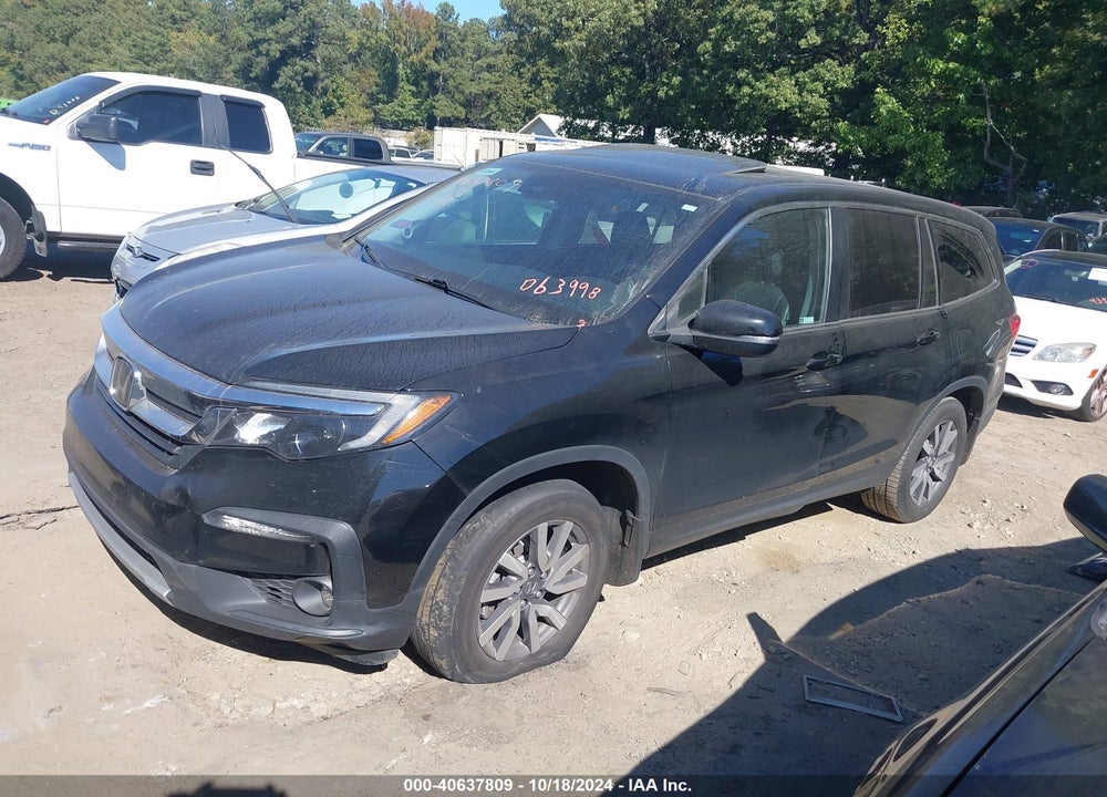 2019 HONDA PILOT EX-L VIN: 5FNYF6H56KB063998
