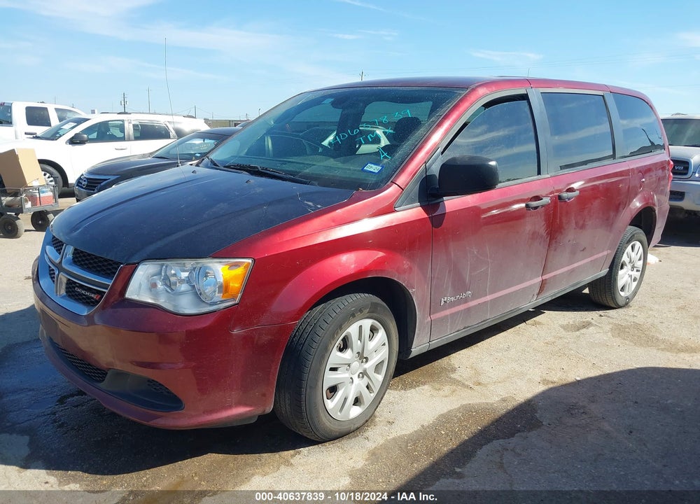 2019 DODGE GRAND CARAVAN SE VIN: 2C7WDGBGXKR605706
