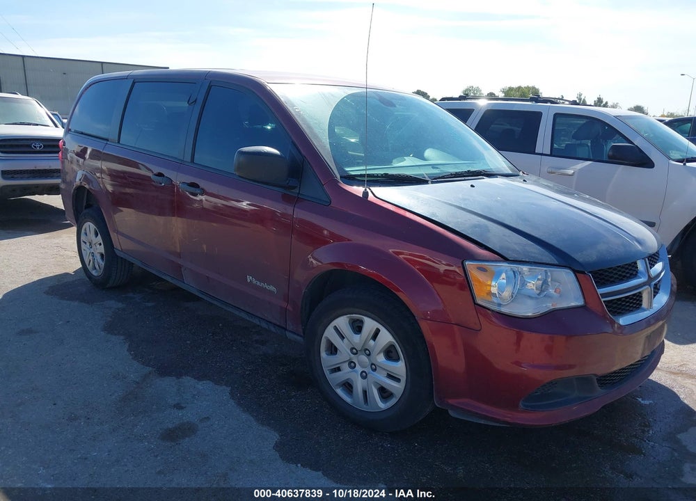 2019 DODGE GRAND CARAVAN SE VIN: 2C7WDGBGXKR605706