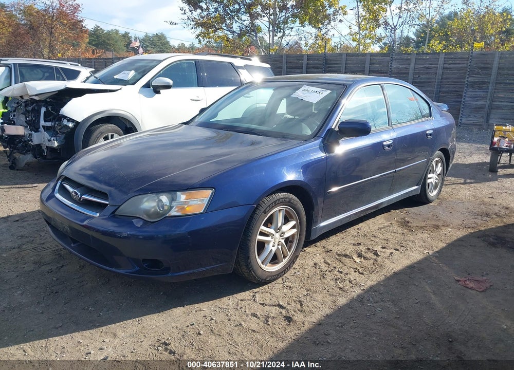 2005 SUBARU LEGACY 2.5I LIMITED VIN: 4S3BL626457213858