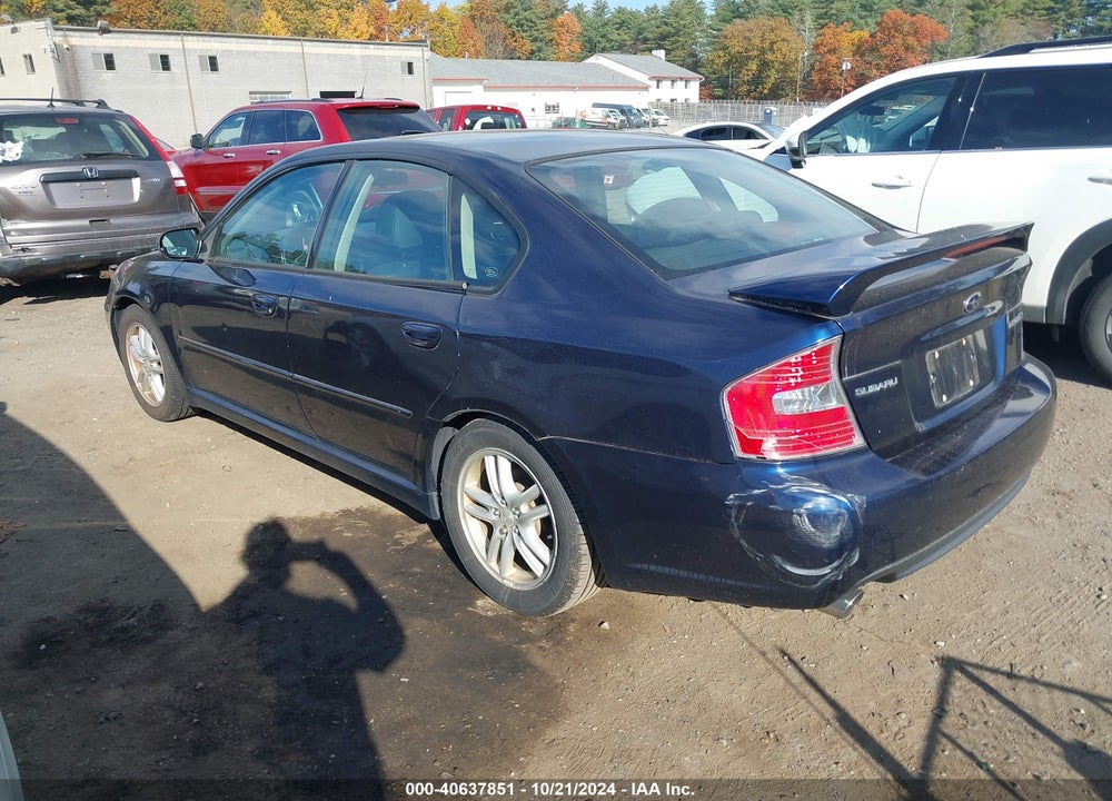 2005 SUBARU LEGACY 2.5I LIMITED VIN: 4S3BL626457213858