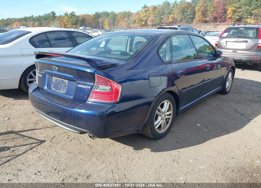 2005 SUBARU LEGACY 2.5I LIMITED VIN: 4S3BL626457213858