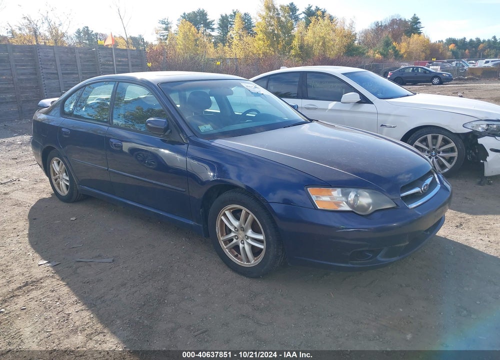 2005 SUBARU LEGACY 2.5I LIMITED VIN: 4S3BL626457213858