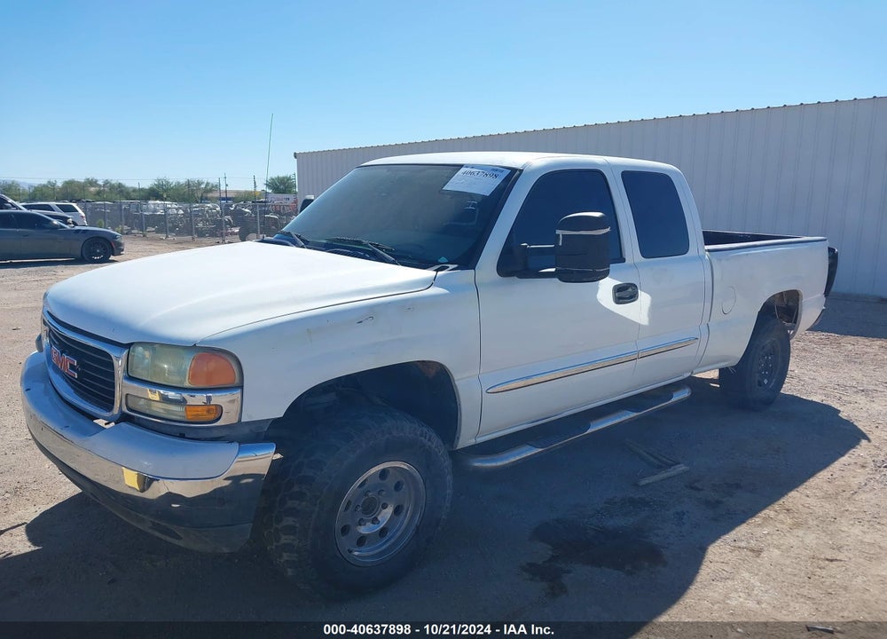 2004 GMC SIERRA 1500 SLE VIN: 2GTEC19V341313166