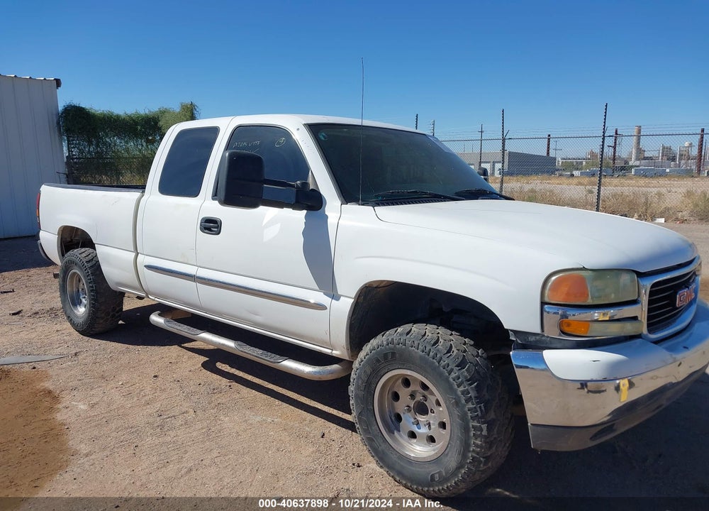 2004 GMC SIERRA 1500 SLE VIN: 2GTEC19V341313166