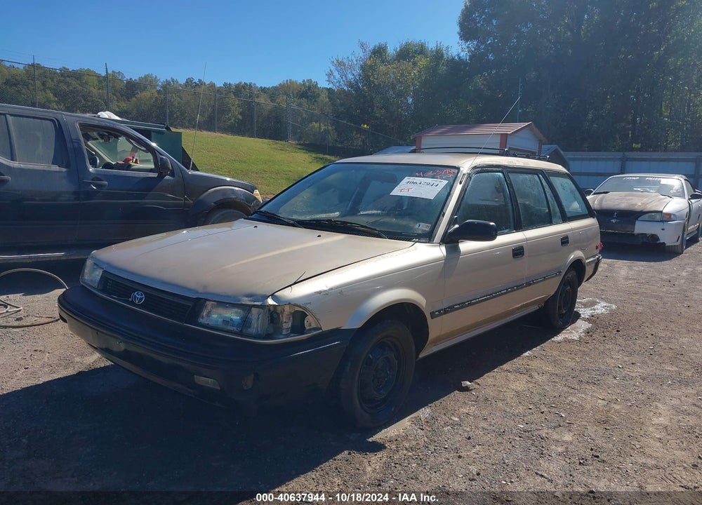 1992 TOYOTA COROLLA DLX VIN: JT2AE94K4N3492729