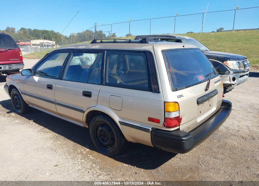 1992 TOYOTA COROLLA DLX VIN: JT2AE94K4N3492729