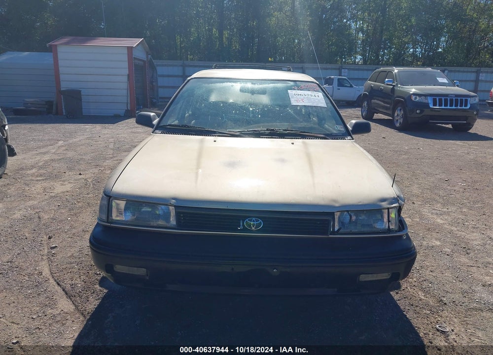 1992 TOYOTA COROLLA DLX VIN: JT2AE94K4N3492729
