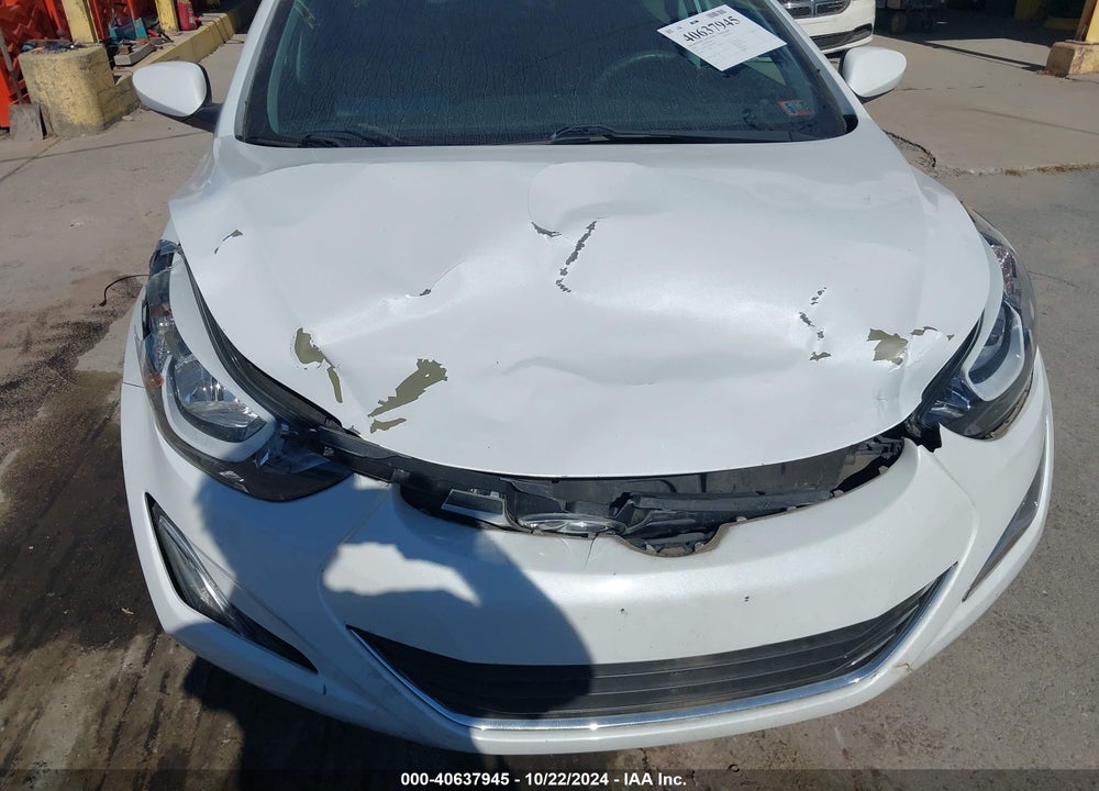 2015 HYUNDAI ELANTRA SE VIN: 5NPDH4AE6FH608208