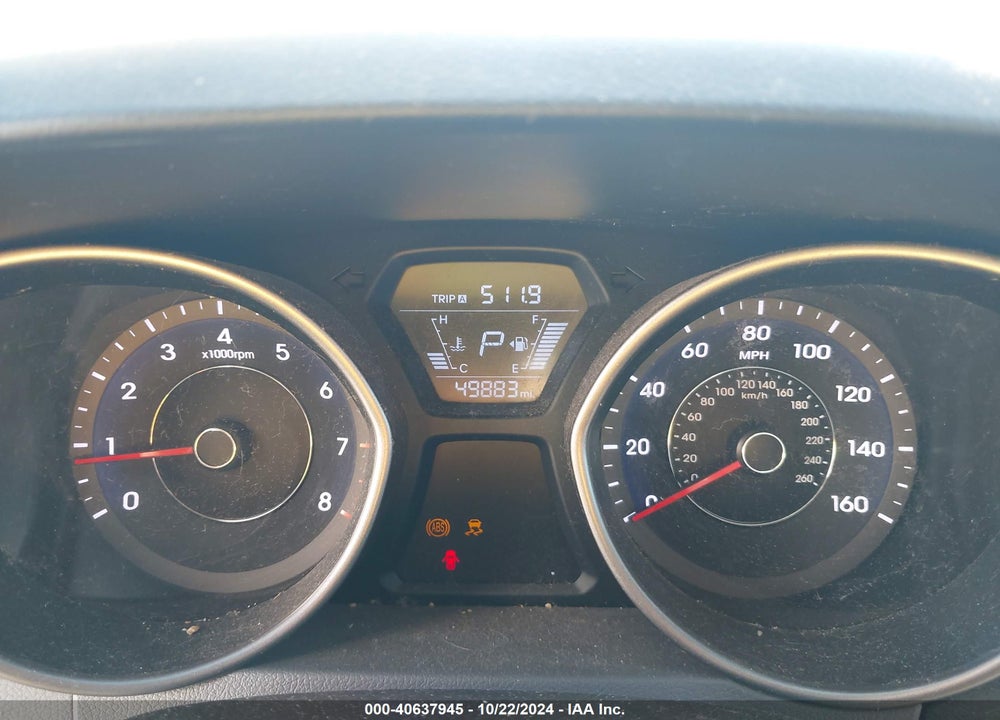 2015 HYUNDAI ELANTRA SE VIN: 5NPDH4AE6FH608208