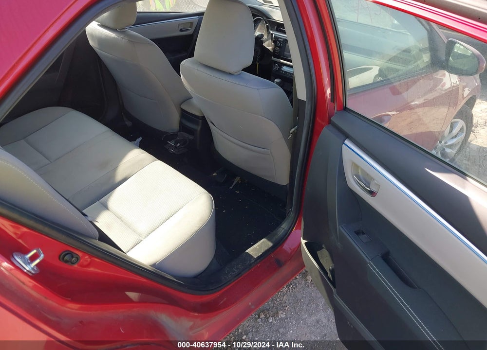 2016 TOYOTA COROLLA LE VIN: 2T1BURHE5GC628606