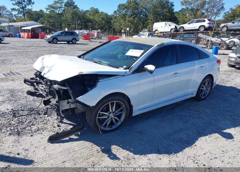 2017 HYUNDAI SONATA SPORT 2.0T VIN: 5NPE34AB8HH499925