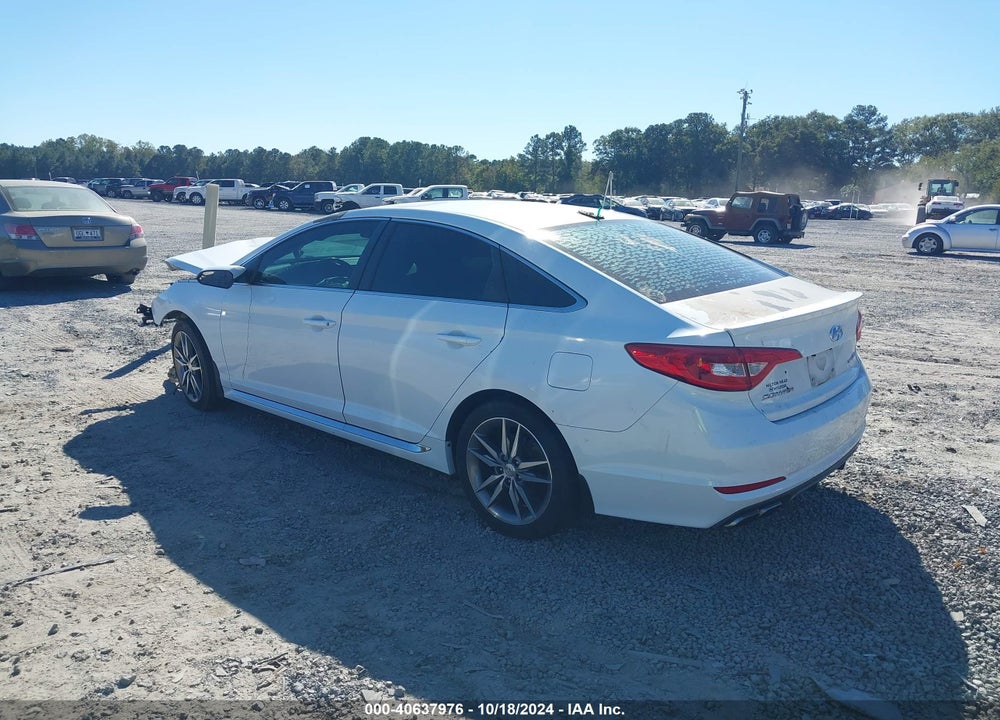 2017 HYUNDAI SONATA SPORT 2.0T VIN: 5NPE34AB8HH499925