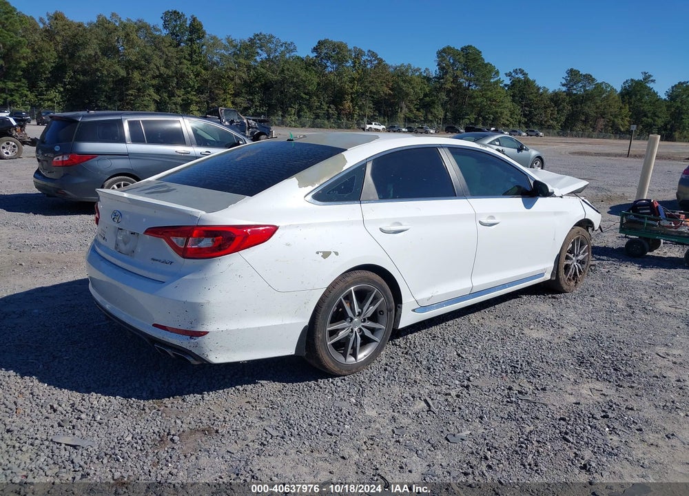 2017 HYUNDAI SONATA SPORT 2.0T VIN: 5NPE34AB8HH499925