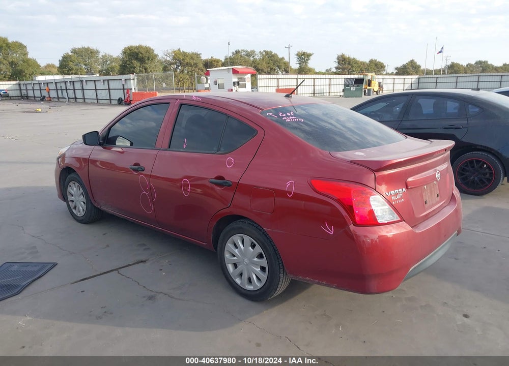 2017 NISSAN VERSA 1.6 S+ VIN: 3N1CN7AP6HL864121