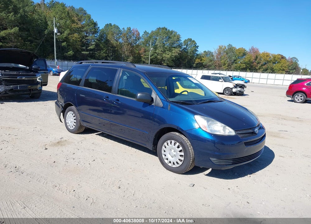 2005 TOYOTA SIENNA LE VIN: 5TDZA23C65S251793