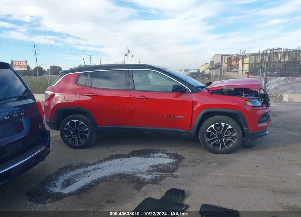 2023 JEEP COMPASS LIMITED 4X4 VIN: 3C4NJDCN9PT551512
