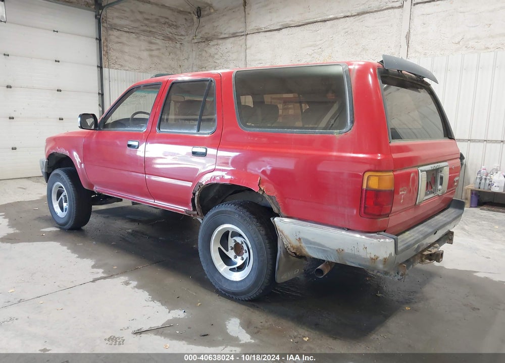 1990 TOYOTA 4RUNNER VN39 SR5 VIN: JT3VN39W2L0044705