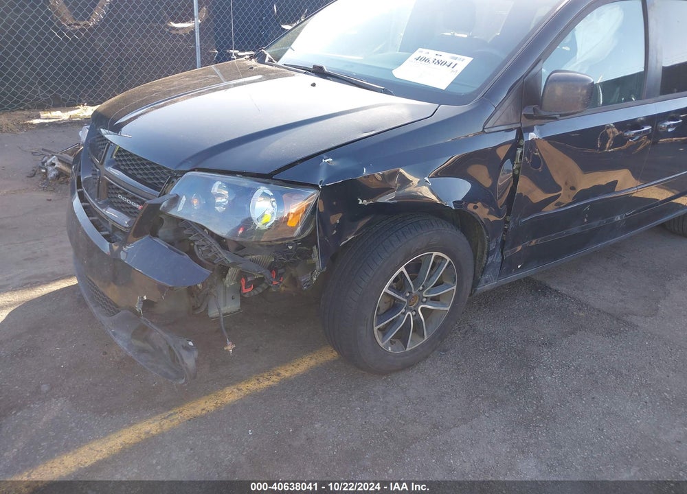 2017 DODGE GRAND CARAVAN GT VIN: 2C4RDGEG9HR698443