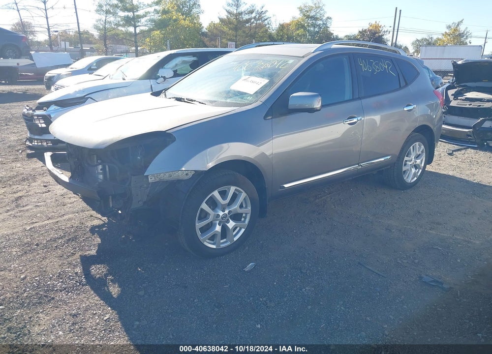 2012 NISSAN ROGUE SV W/SL PKG VIN: JN8AS5MV4CW381116