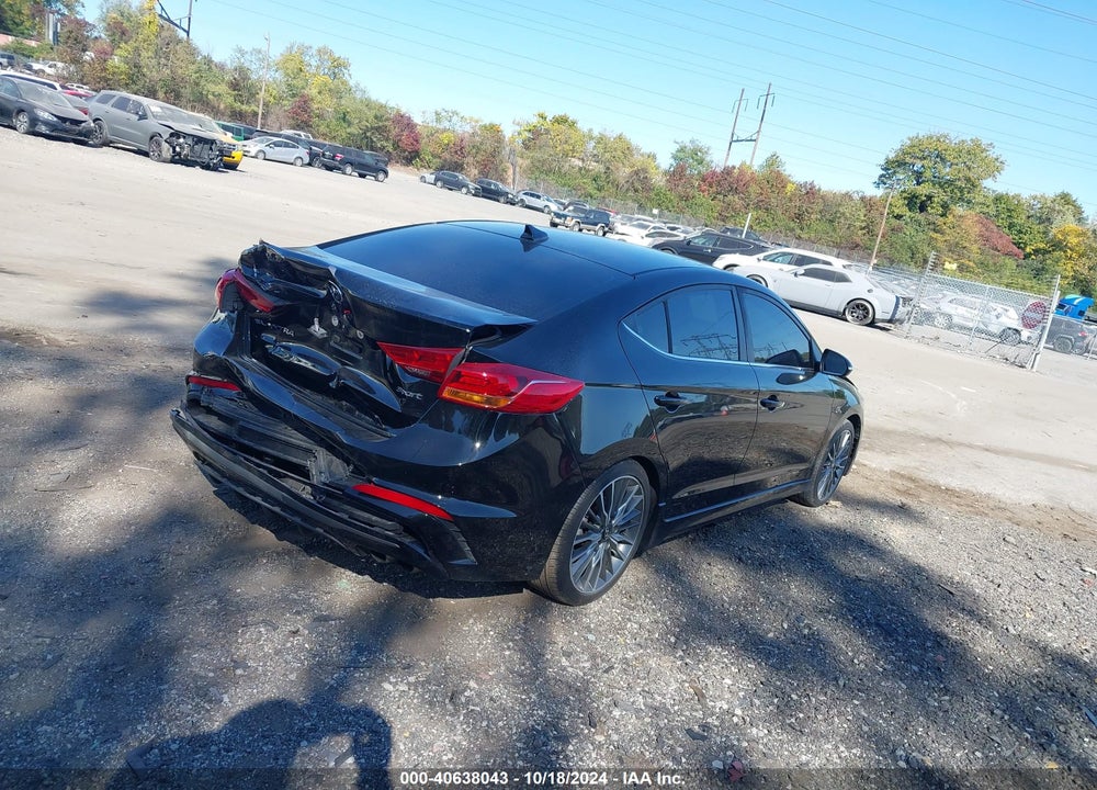 2018 HYUNDAI ELANTRA SPORT VIN: KMHD04LB2JU477959