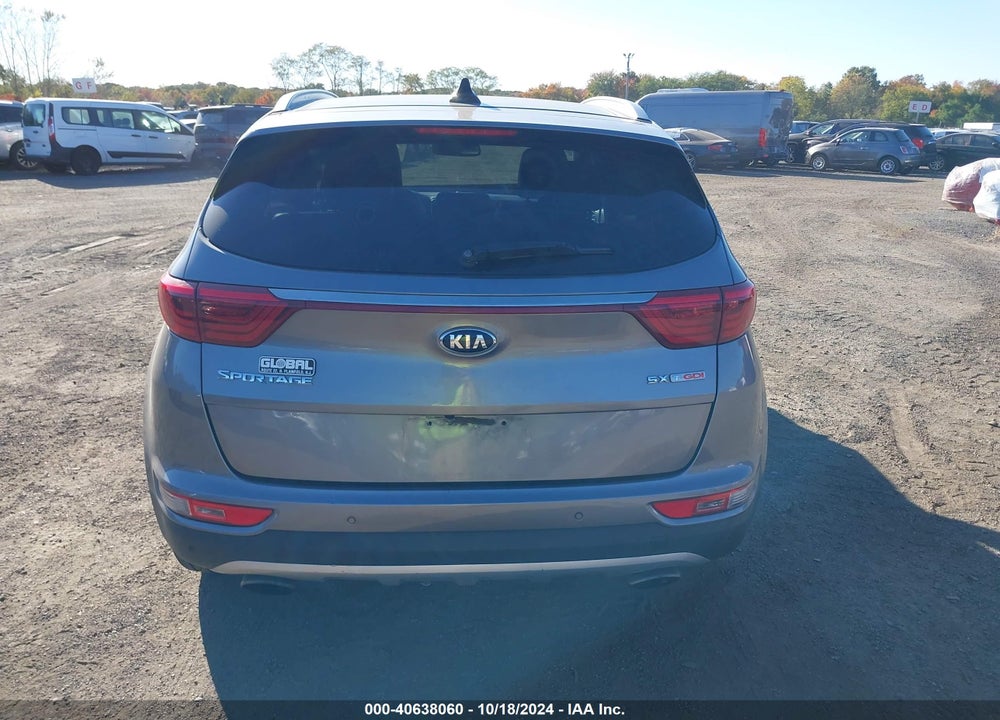 2017 KIA SPORTAGE SX TURBO VIN: KNDPRCA65H7209682