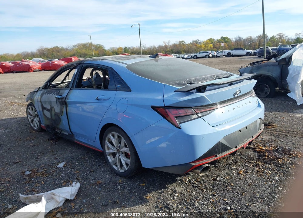 2023 HYUNDAI ELANTRA N VIN: KMHLW4AK6PU018987