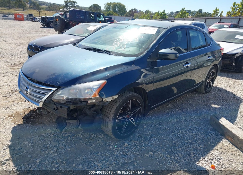 2014 NISSAN SENTRA SV VIN: 3N1AB7AP4EY332025