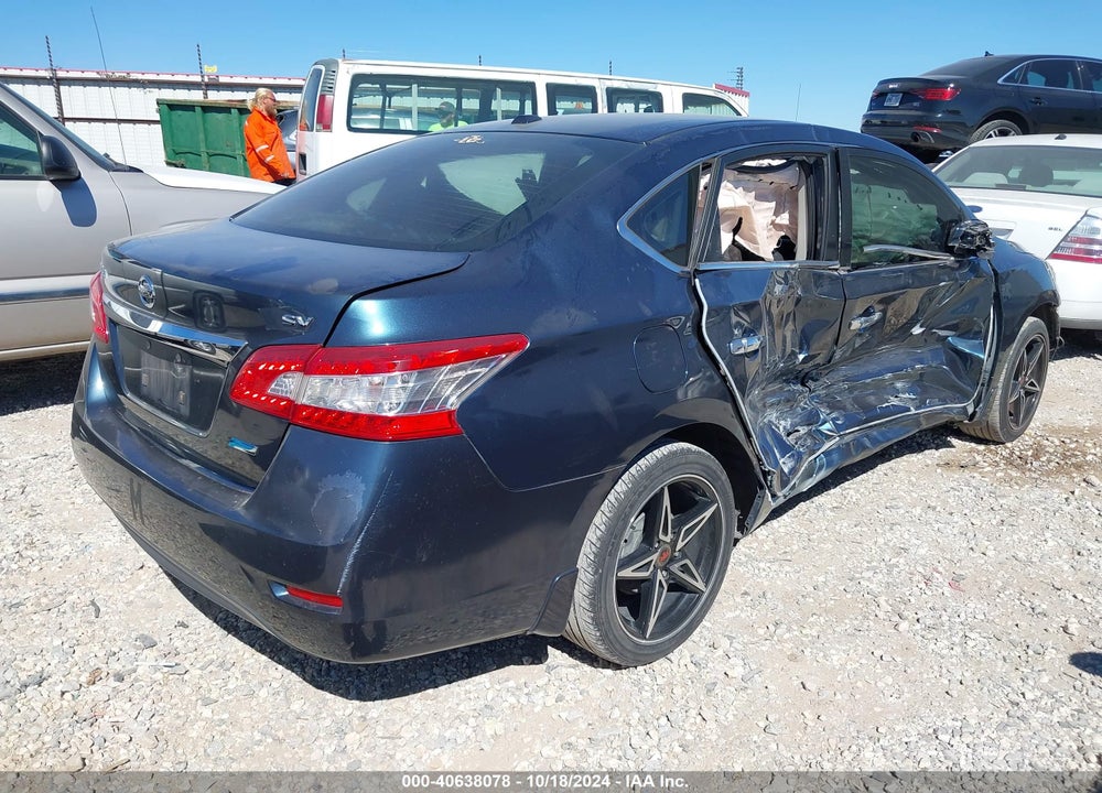 2014 NISSAN SENTRA SV VIN: 3N1AB7AP4EY332025