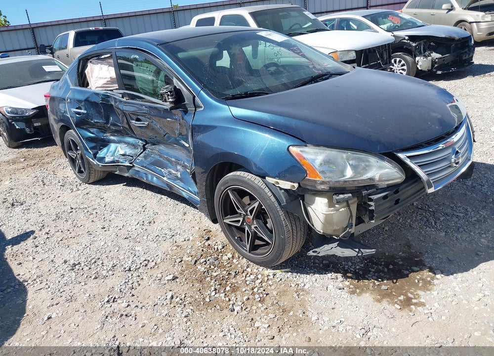 2014 NISSAN SENTRA SV VIN: 3N1AB7AP4EY332025