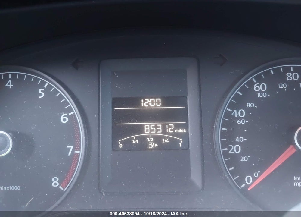2013 VOLKSWAGEN JETTA 2.0L S VIN: 3VW2K7AJ2DM233428