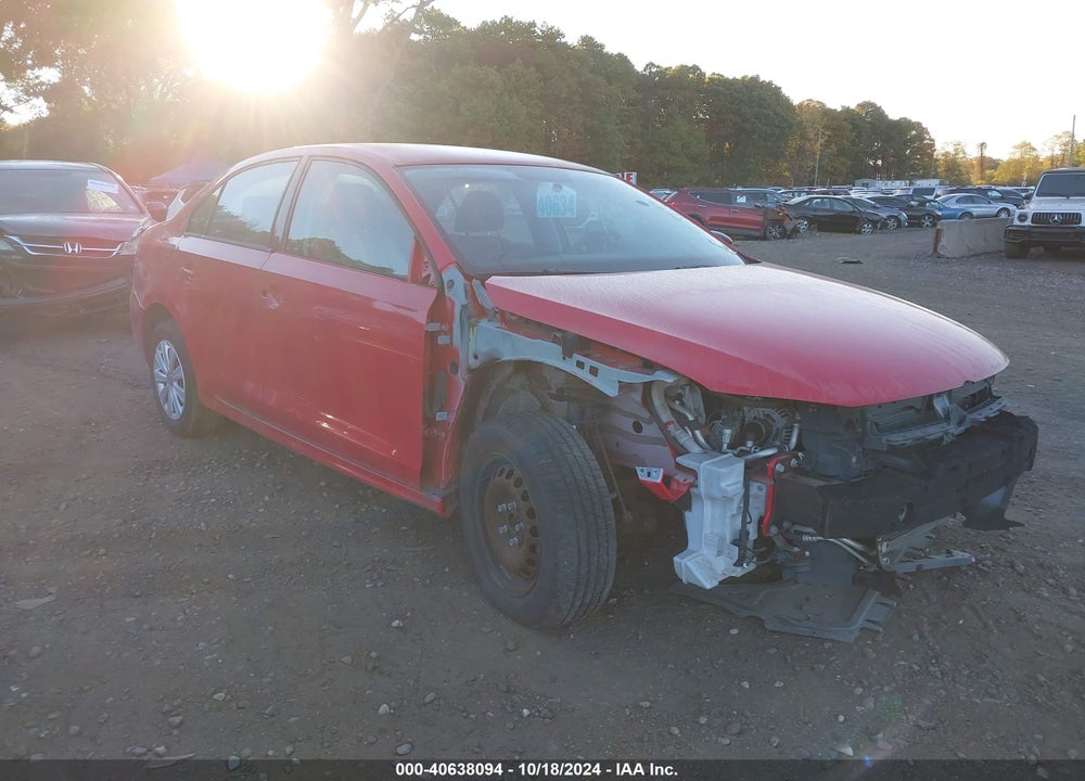 2013 VOLKSWAGEN JETTA 2.0L S VIN: 3VW2K7AJ2DM233428