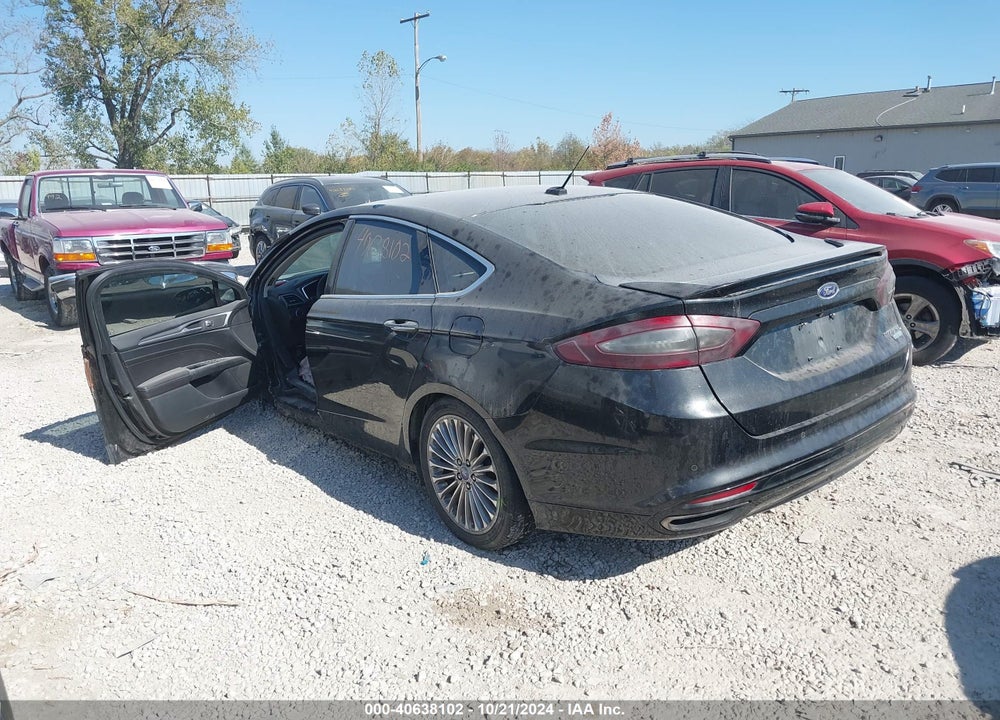 2013 FORD FUSION TITANIUM VIN: 3FA6P0K9XDR197451