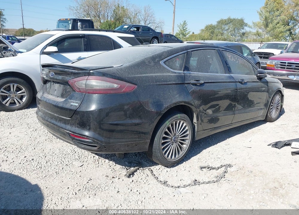 2013 FORD FUSION TITANIUM VIN: 3FA6P0K9XDR197451