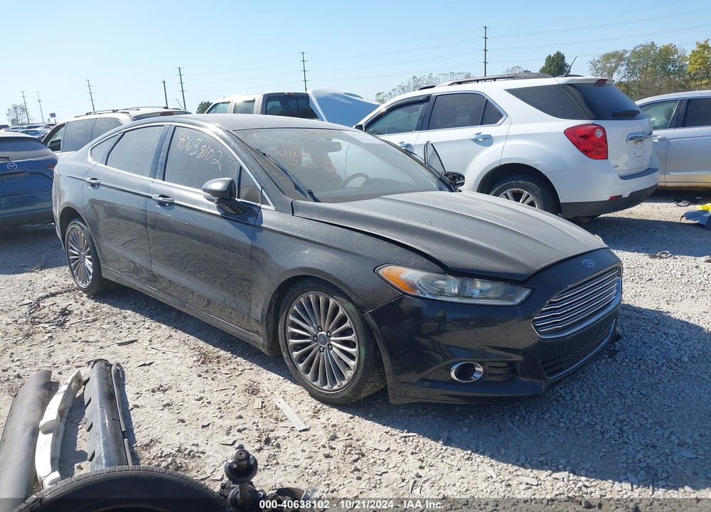 2013 FORD FUSION TITANIUM VIN: 3FA6P0K9XDR197451
