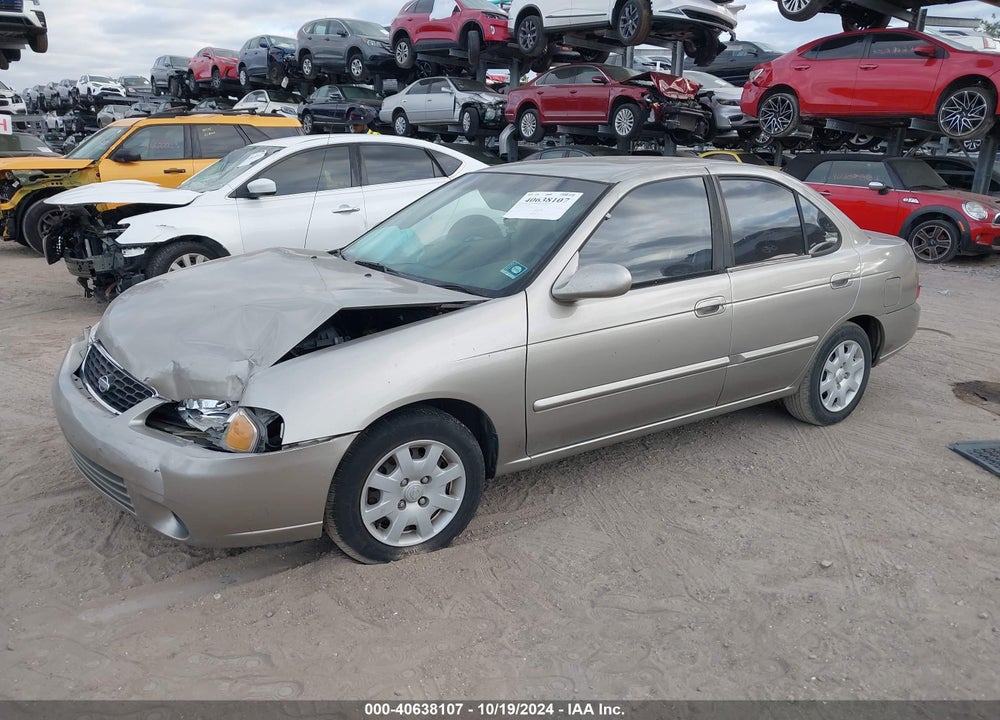 2000 NISSAN SENTRA GXE/XE VIN: 3N1CB51D3YL338273