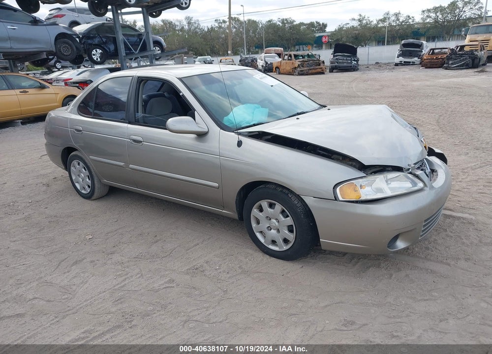 2000 NISSAN SENTRA GXE/XE VIN: 3N1CB51D3YL338273