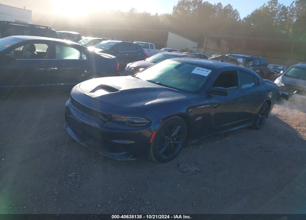 2019 DODGE CHARGER SCAT PACK RWD VIN: 2C3CDXGJ7KH519543