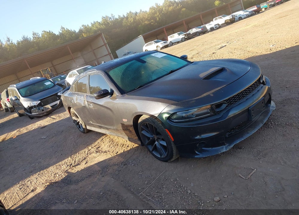 2019 DODGE CHARGER SCAT PACK RWD VIN: 2C3CDXGJ7KH519543
