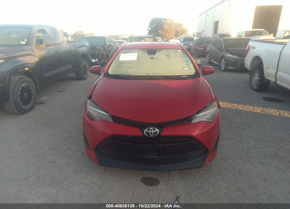 2017 TOYOTA COROLLA LE VIN: 5YFBURHE7HP721628