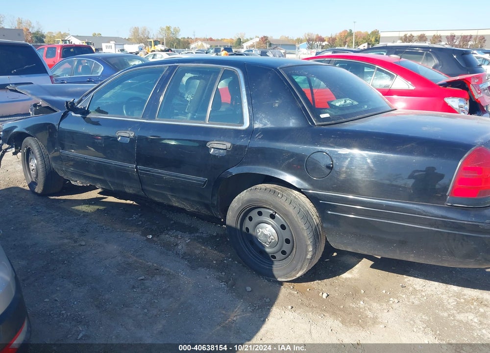 2011 FORD CROWN VICTORIA POLICE INTERCEPTOR VIN: 2FABP7BVXBX176666