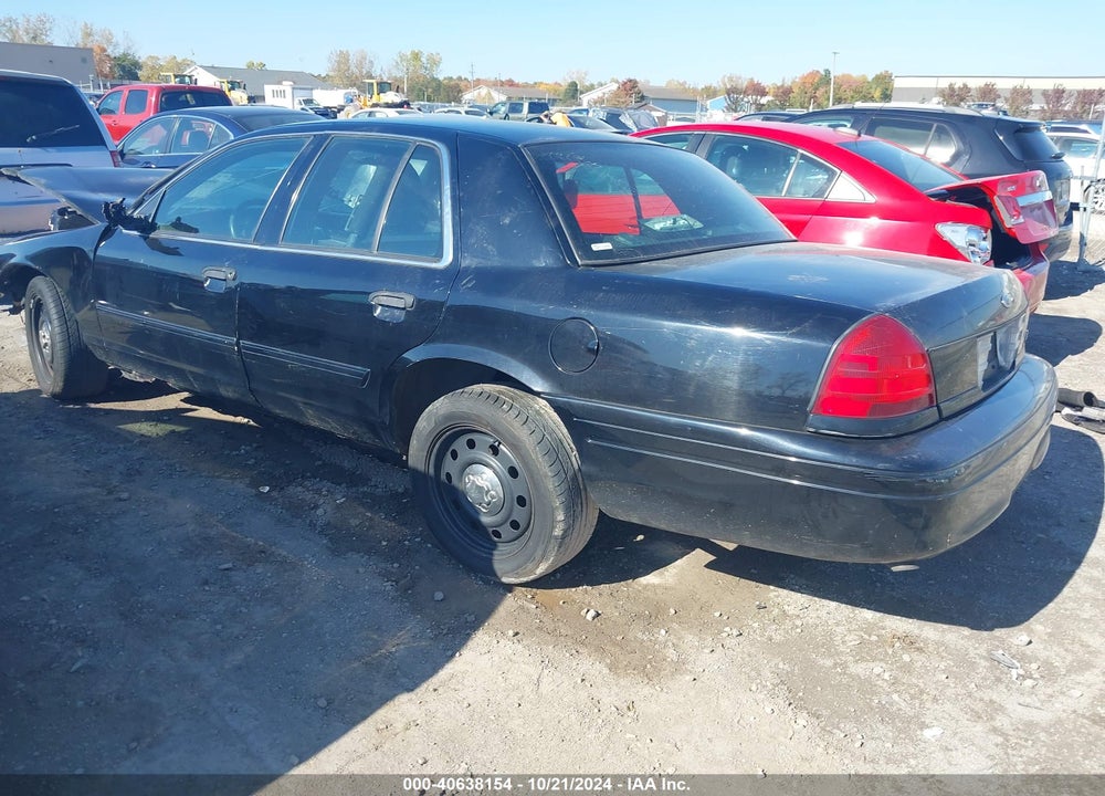 2011 FORD CROWN VICTORIA POLICE INTERCEPTOR VIN: 2FABP7BVXBX176666