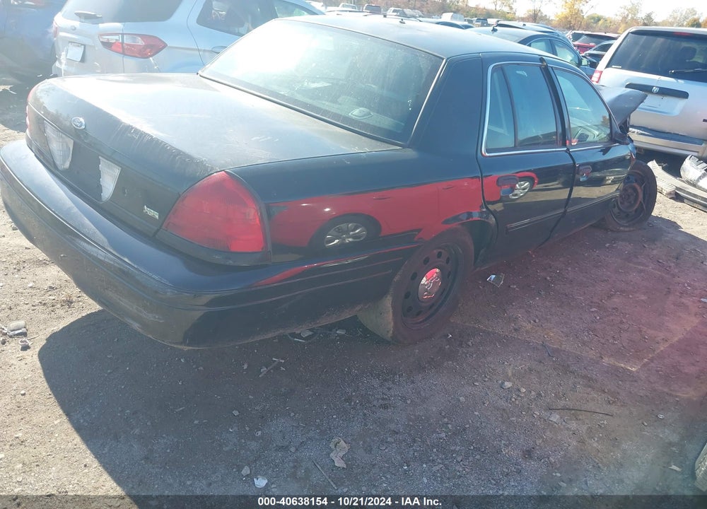 2011 FORD CROWN VICTORIA POLICE INTERCEPTOR VIN: 2FABP7BVXBX176666